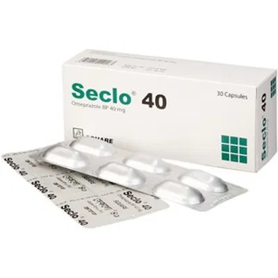 Seclo 40 mg (1 strip, 6 caps)
