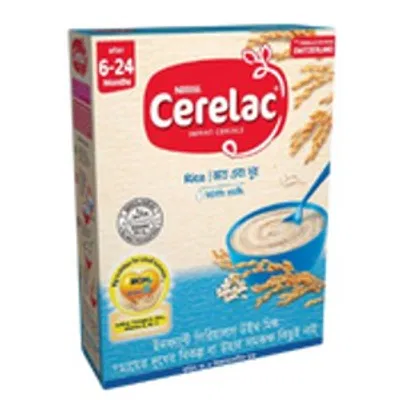 Nestlé Cerelac 1 Rice With Milk Baby Food BIB (6 Months+) 400gm