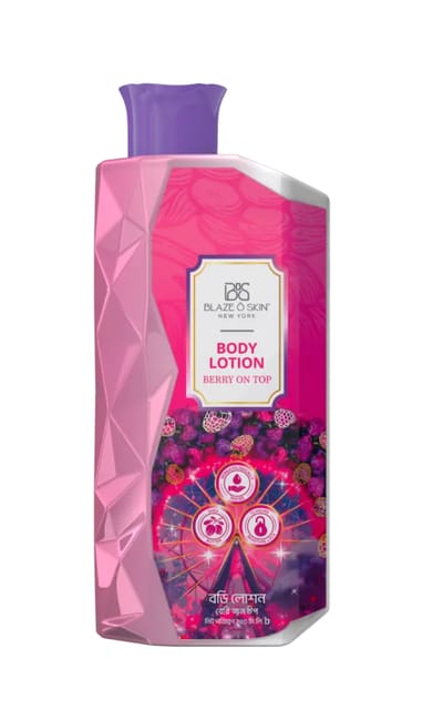 Blaze O' Skin Body Lotion: Berry on Top 250ml - Image 1