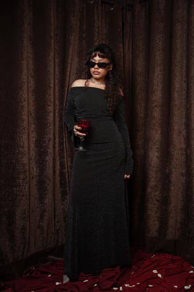 Moonlight Ruched Maxi Dress - Image 2