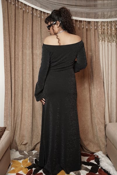 Moonlight Ruched Maxi Dress - Image 3