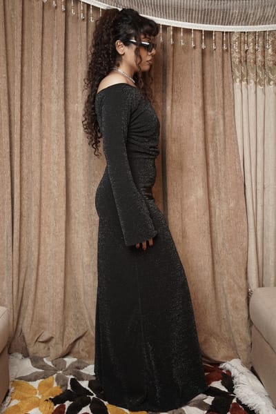 Moonlight Ruched Maxi Dress - Image 6