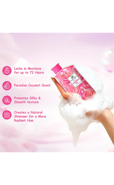 Blaze O' Skin Shower Gel: Wildflower Rose 250m - Image 2