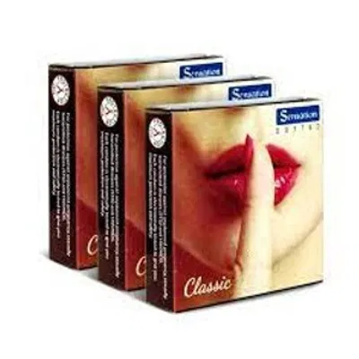 Sensation Classic Condoms 3x3s Pack