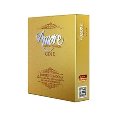 Amore Gold Condoms 3pcs