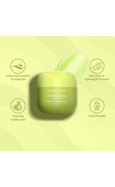 Blaze O’ Skin Citrus Zing Lip Butter 30ml - Image 2