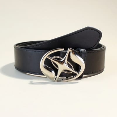 Y2K single star Belt - BLACK - Image 1