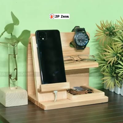 Wooden Desk Organizer