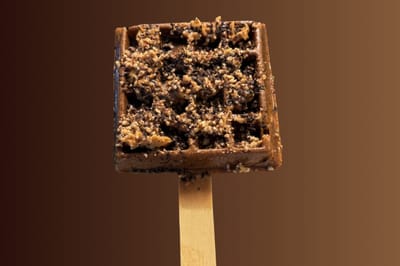 Peanut-Butter Nutella Waffle