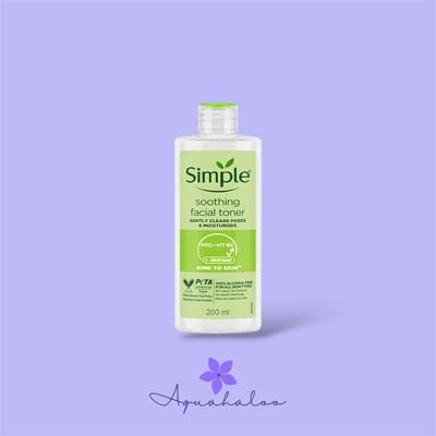 Simple Kind To Skin Soothing Facial Toner 200ml - Image 1