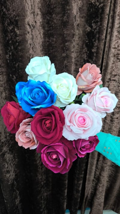 artificial rose flower big size - Image 1