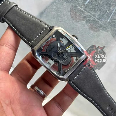 Tubular Skull Edition | Grey Belt Matte Bezel