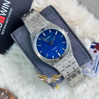 Bestwin Super Slim | Single Tone | Blue Dial