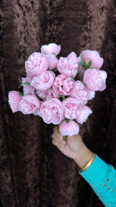 27 head peony rose artificial flowers - Image 4