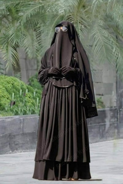 সামিয়া বোরকা সেট হিজাব নিকাবসহ - Image 1