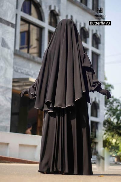 সামিয়া বোরকা সেট হিজাব নিকাবসহ - Image 3