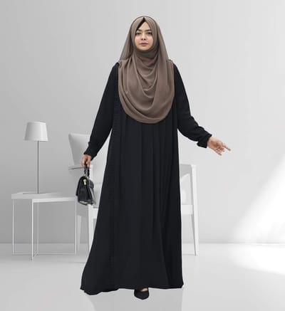 কুচিকাটা গাউন বোরকা - Image 3