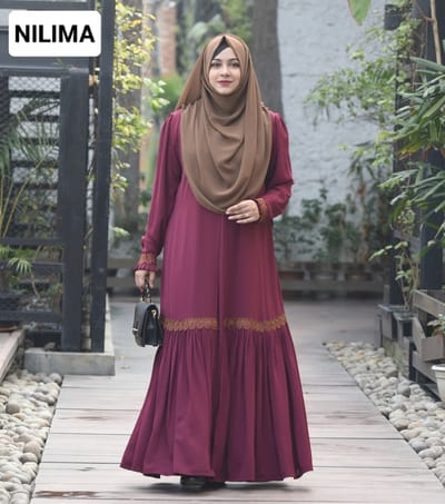 প্রিমিয়াম দুবাই চেরি বোরকা - Image 7