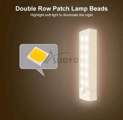 Auoyo LED Body Motion Sensor Induction Long Strip Night Lamp...