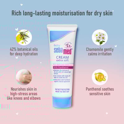 Sebamed Extra Soft Baby Cream with Panthenol- 50ml - Image 3