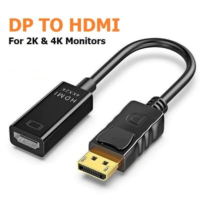 DP to HDMI Converter adapter for 2k and 4k monotor