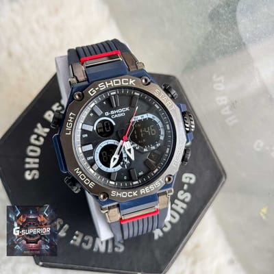 G-Shock || AA Grade || Black with Red Accent | SS