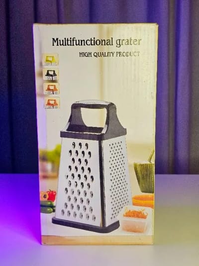 Multifunctional 4‑Sided Box Grater