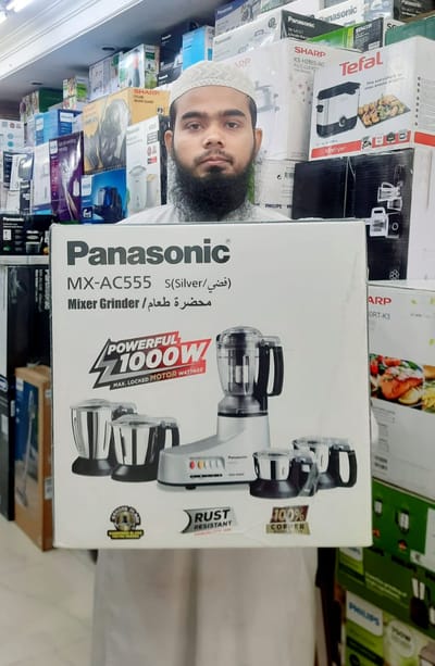 Panasonic (MX-AC555) Super Mixer Grinder 5 Jars