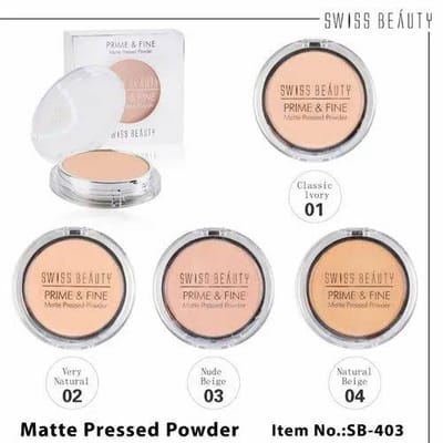 Swiss Beauty Prime & Fine Pressed Powder