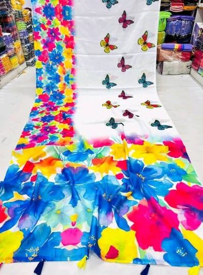 চান্দুরি সিল্ক শাড়ি - Image 4