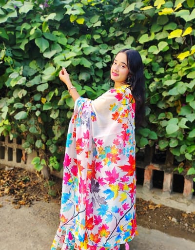 হাফ সিল্ক শাড়ী - Image 4