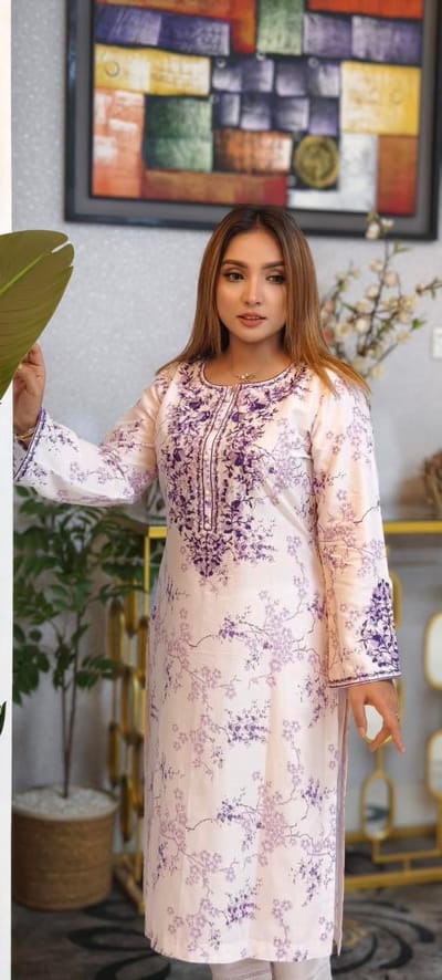 Cotton Printed Three Piece - Image 1