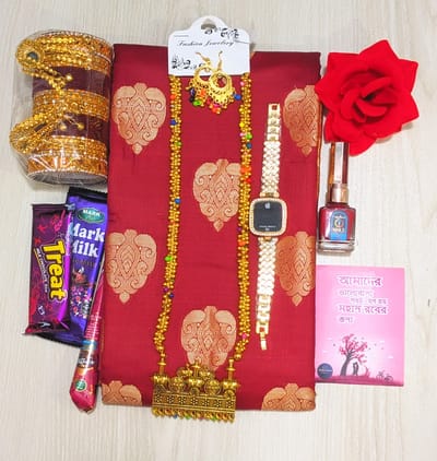 আকর্ষণীয় শাড়ী গিফট কম্ব সেট - Image 11