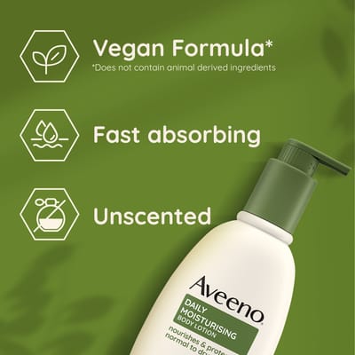 Aveeno daily moisturising body lotion 300ml - Image 2