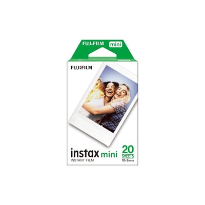 Fujifilm Instax Mini Film 20 Sheets – For Mini 7, 7S, 8, 8+, 9, 11, 12, 25, 26, 50S, 55i, 70, 90, LiPlay, Evo & Mini Link Printers