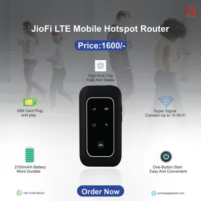 Jio 4G Plus Pocket Router