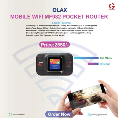 Olax Pocket Router MF982