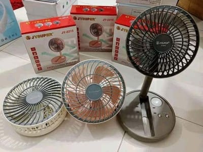 JY Super JY-2215 rechargeable mini table fan