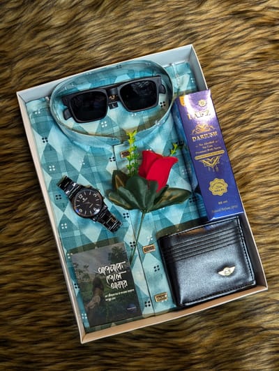 প্রিমিয়াম পাঞ্জাবি কম্বো সেট - Image 1