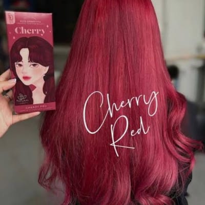 Kota Cosmetics Hair Color Cream Cherry - Cherry Red - Image 2