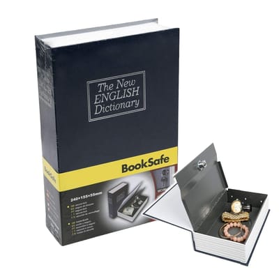 Hidden Secret Book Safe locker Jewelry ,Cash Box