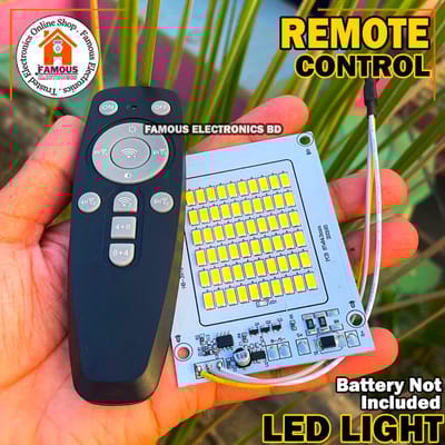 3.7V 30W Led Light with Remote Control high quality Led Light Solar Light Control System
