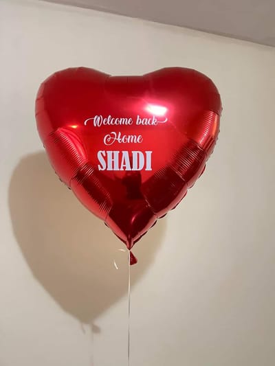 36inch Customize Foil Heart Balloons With Helium