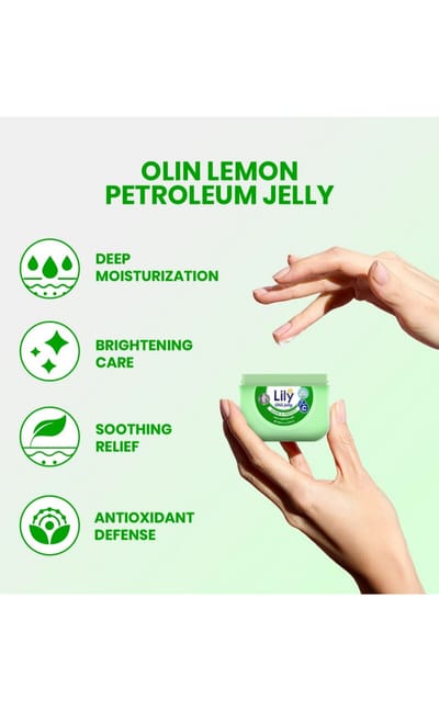 Lily Olin Petroleum Jelly Lemon 100ml - Image 2