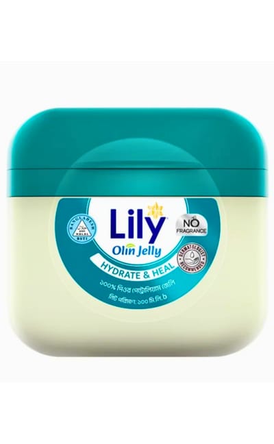 Lily Olin Petroleum Jelly 100% Pure 100ml - Image 1