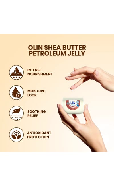 Lily Olin Petroleum Jelly Shea Butter 100ml - Image 2