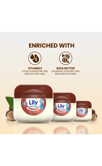 Lily Olin Petroleum Jelly Shea Butter 100ml - Image 3
