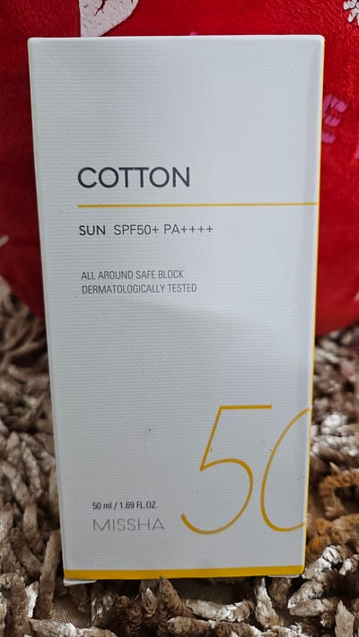 COTTON Sun SPF50+PA++ 50ml