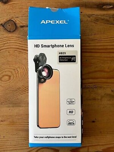Apexel 2X Telephoto Lens for Dual Lens/Single Lens iPhone,Samsung, Galaxy, phone