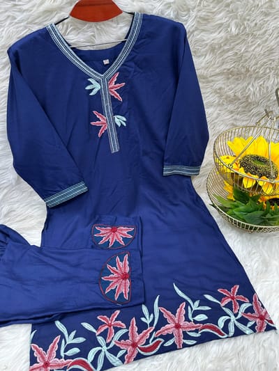 সেঞ্চুরিপাতা co-ords set কালেকশন, সম্পূর্ণ রেডি করা টু পিস - Image 2